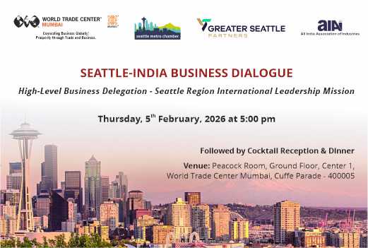 SEATTLE-INDIA BUSINESS DIALOGUE - High-Level Business Delegation - Seattle Region International Leadership Mission